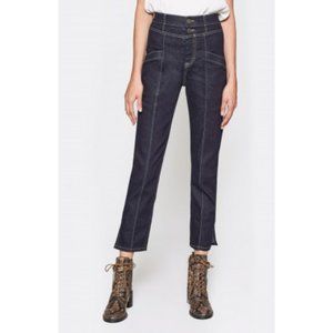 Joie Aelicia Cropped Straight-leg Jeans | Hudson Wash Size 29